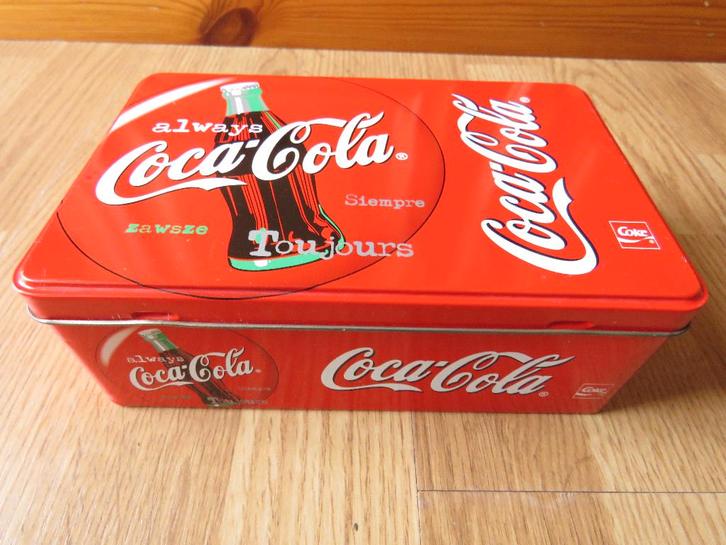Coca-Cola boite a pain métallique, Verzamelen, Merken en Reclamevoorwerpen, Gebruikt, Gebruiksvoorwerp, Ophalen of Verzenden