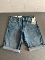 Jeansshort slim fit H&M - maat 30, Kleding | Heren, Spijkerbroeken en Jeans, Ophalen of Verzenden, Nieuw, Blauw, W32 (confectie 46) of kleiner