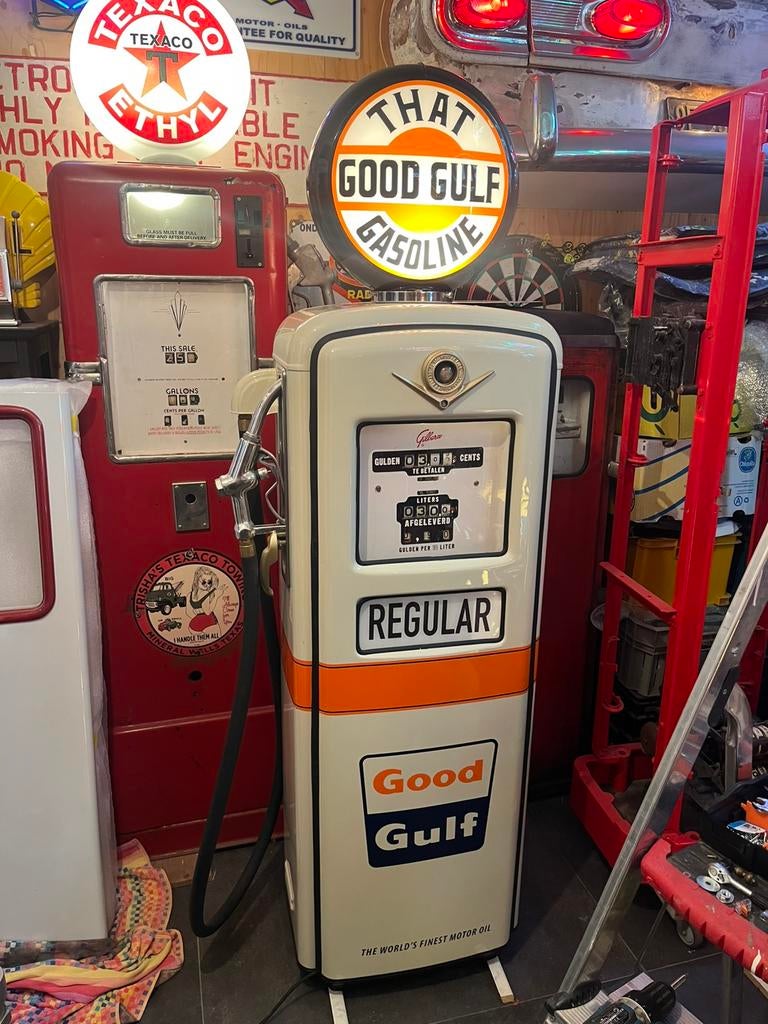 Pompe à essence Gilbarco Gulf, Enlèvement, Comme neuf