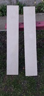 2 appuis de fenêtre en marbre  2cm, Enlèvement, Comme neuf
