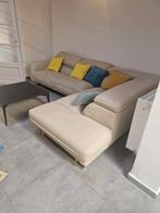 Zetel Beige, Huis en Inrichting, Zetels | Zetels, Ophalen, Gebruikt, 100 tot 125 cm, Hoekbank