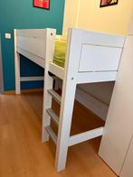 2x Lifetime half-hoogslaper, wit gelakt., Kinderen en Baby's, Kinderkamer | Stapelbedden en Hoogslapers, Ophalen, Gebruikt, Hoogslaper