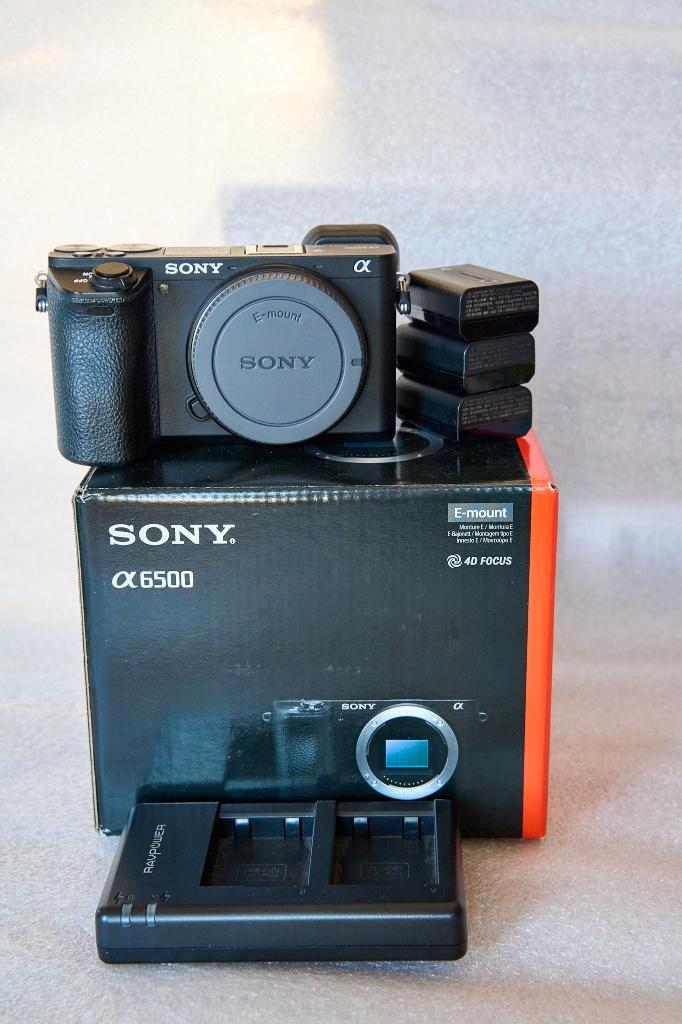 Sony A6500 + Sigma & Samyang Lenzen (Topset!), Audio, Tv en Foto, Fotocamera's Digitaal, Zo goed als nieuw, Sony, Geen optische zoom