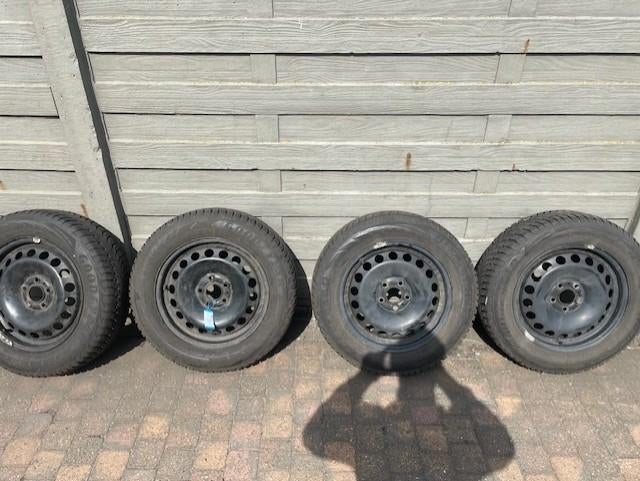 Set band met velg winterband Goodyear, Ophalen, Gebruikt, 15 inch, Band(en)