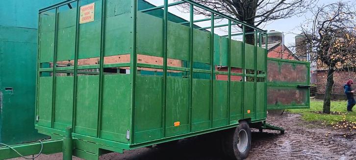 Veewagen 4m lang, Zakelijke goederen, Landbouw | Werktuigen, Ophalen