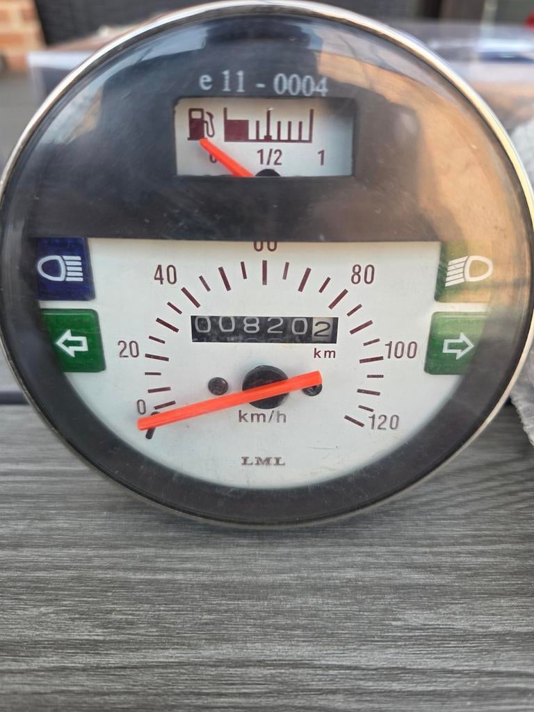 Kilometerteller lml / vespa px 125 / 150 / 200, Motos, Motos | Piaggio, 125 cm³, Particulier