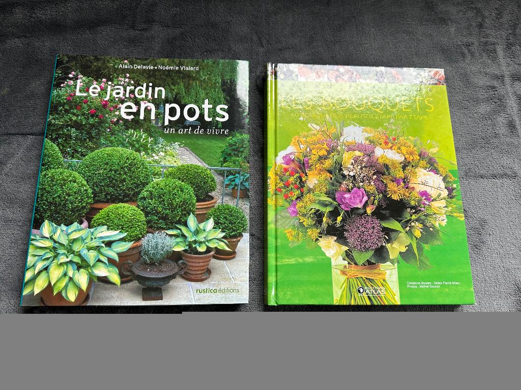Le jardin en pots + Les bouquets : 60 bouquets à réaliser, Ophalen of Verzenden, Gelezen