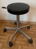 Vintage krukje, Maison & Meubles, Tabourets, Enlèvement, Réglable en hauteur, Comme neuf, Fer