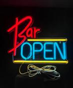 Neon light Bar Open, Verzamelen, Ophalen of Verzenden, Nieuw, Lichtbak of (neon) lamp