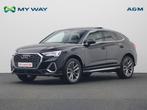 Audi Q3 Sportback PHEV Q3 Sportback PHEV 45 TFSIe S line S t, Auto's, Automaat, Zwart, 44 g/km, Hybride Elektrisch/Benzine