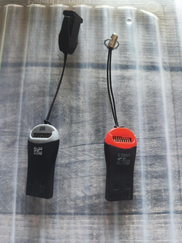 Micro USB OTG adapters (2 stuks) – USB 2.0 – gebruikt, Computers en Software, USB Sticks, Gebruikt, Ophalen