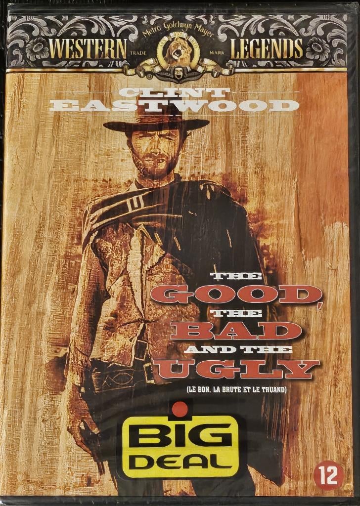 The Good, The Bad and The Ugly (1966) SEALED, CD & DVD, DVD | Aventure, Enlèvement ou Envoi, Neuf, dans son emballage