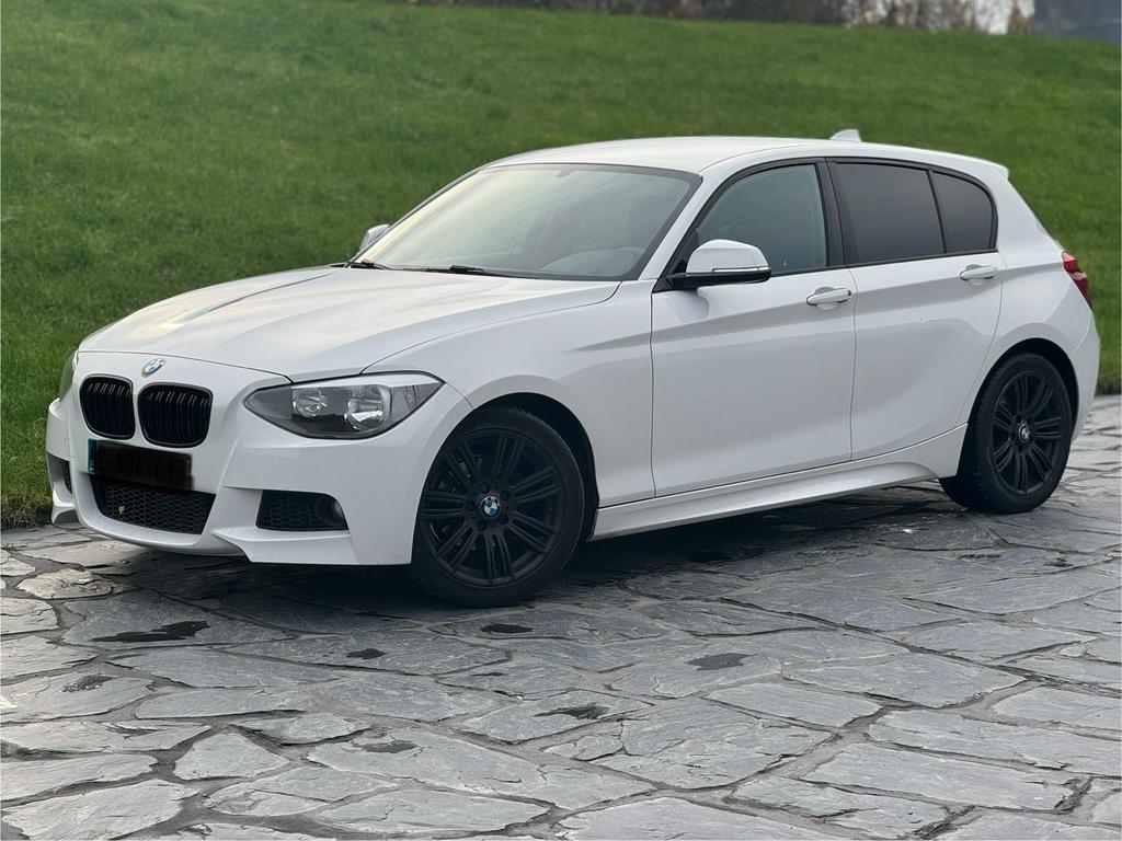 Bmw f20 114i Origineel M-pakket en Alcantara, Autos, Euro 5, Alcantara, Noir, 5 portes