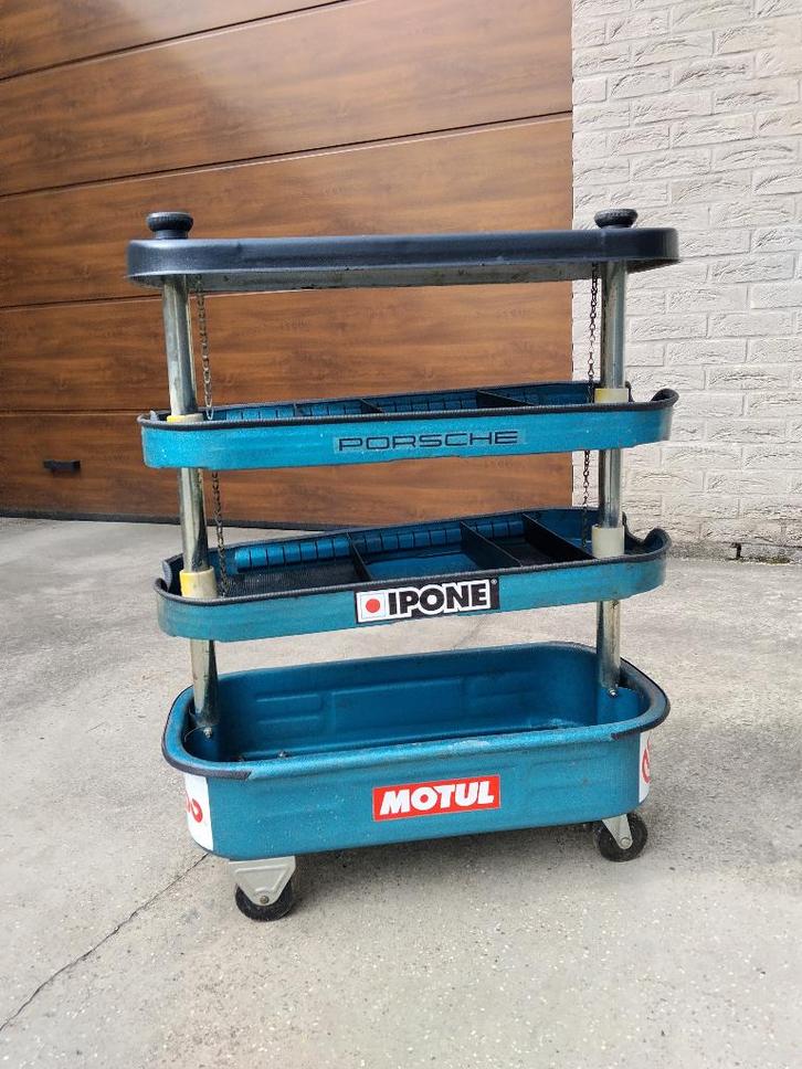 servante vintage repliable style HAZET, Bricolage & Construction, Boîtes à outils, Utilisé, Enlèvement