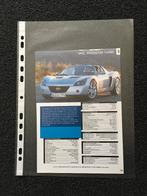 Article sur l'Opel Speedster Turbo, Enlèvement ou Envoi, Comme neuf, Opel