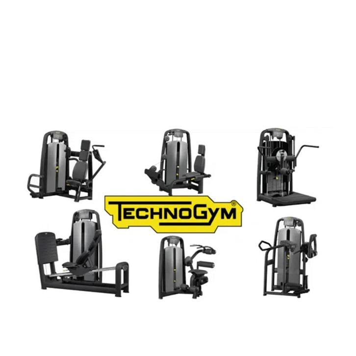 Technogym - Selection Black Set - Kracht Set, Sports & Fitness, Équipement de fitness, Comme neuf, Autres types, Bras, Jambes