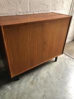 Vintage midcentury teak sideboard dressoir Eeka meubel, Ophalen, Gebruikt, Met deur(en)