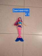 Zeemeermin barbie, Ophalen of Verzenden, Zo goed als nieuw, Barbie