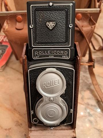 Antieke fotocamera Rolleicord beschikbaar voor biedingen