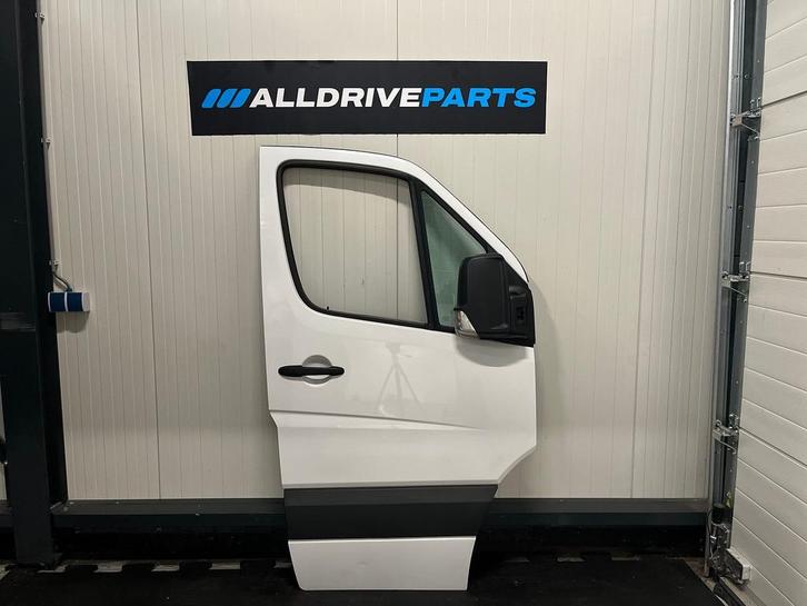 MB Mercedes Sprinter W906 Voorportier rechts wit A9067200105, Auto-onderdelen, Carrosserie, Deur, Voor, Rechts, Gebruikt, Ophalen of Verzenden