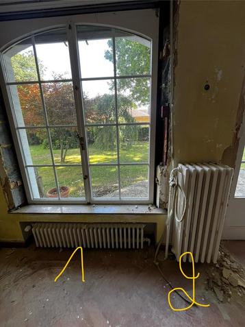 Radiateur en fonte, Enlèvement, Utilisé