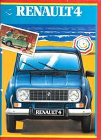 RENAULT 4, 1984, Livres, Autos | Brochures & Magazines, Utilisé, Enlèvement ou Envoi, Renault