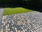 Nieuwe partij Belgium Blue Courtstones blauw zwart 6 m2, Tuin en Terras, Ophalen, Gecoat, Overige typen, Nieuw