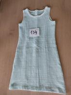 Staxo lichtblauwe retro jurk mt 134, Gebruikt, Meisje, Staxo, Ophalen of Verzenden