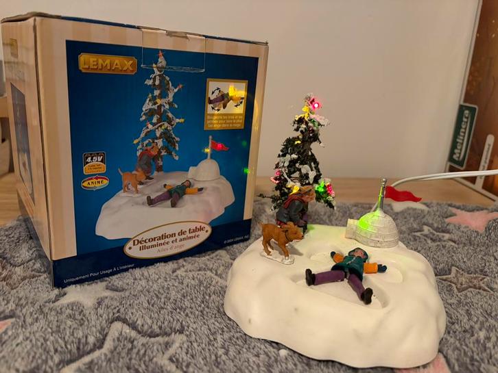 Kerstdorp Lemax table accent Angel’s Wings., Diversen, Kerst, Zo goed als nieuw, Ophalen