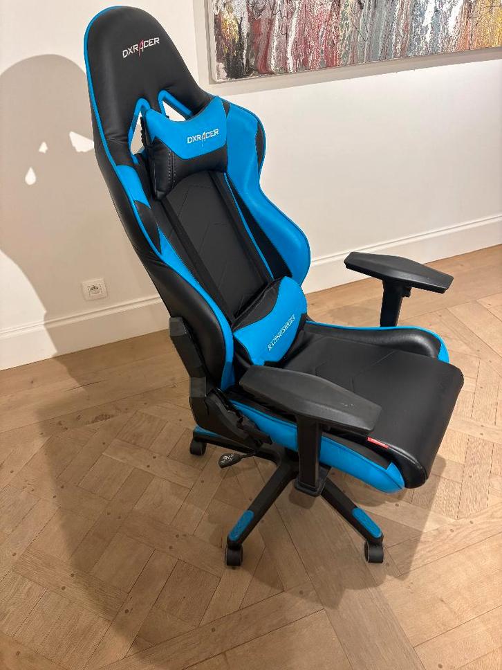 Bureaustoel DXRACER, Maison & Meubles, Chaises de bureau, Comme neuf, Chaise de bureau, Noir, Ergonomique, Chaise de bureau de gaming