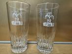3 Fonteinen glas vintage 2x, Verzamelen, Ophalen of Verzenden, Zo goed als nieuw, Glas of Glazen