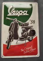 Metal plaat vespa te koop nieuw, Enlèvement ou Envoi