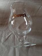 Oud Duvel glas met gouden belettering, Verzamelen, Biermerken, Ophalen of Verzenden, Zo goed als nieuw, Duvel