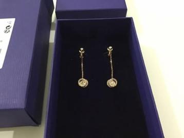 swarovski Generation clip oorbellen Wit, Roségoudkleurige beschikbaar voor biedingen