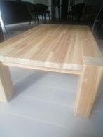 Mooie robuste houten salontafel in goede staat, Landelijk, Rechthoekig, Zo goed als nieuw, Overige houtsoorten