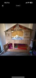 Steigerhout bed, Ophalen