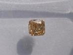 Diamant 0.23 ct - Coussin - Fancy Light Brown - SI1 IGI (B), Handtassen en Accessoires, Nieuw