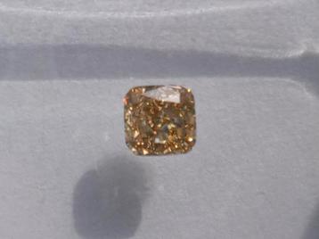 Diamant 0.23 ct - Coussin - Fancy Light Brown - SI1 IGI (B)