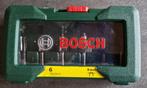 BOSCH 2607019463 houtfrezenset 8mm in kunststof doos 6-delig, Doe-het-zelf en Bouw, Ophalen, Zo goed als nieuw, Bosch