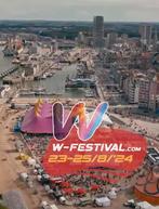 6 tickets W-Festival zaterdag 24/8/2024 Oostende te koop, Tickets en Kaartjes, Drie personen of meer