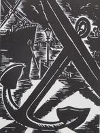Houtsnede Frans Masereel: ANTWERPEN – Noorderterras, Verzenden