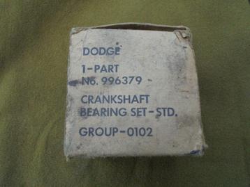 Voor dodge wc 51-52 serie een set drijfstanglagers beschikbaar voor biedingen