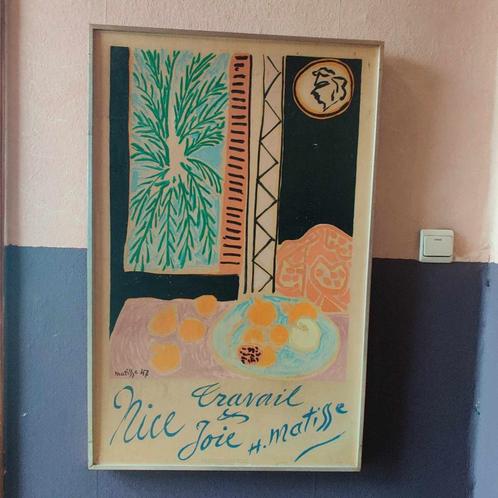Henri Matisse - Travail & Joie, Antiquités & Art, Art | Lithographies & Sérigraphies, Enlèvement ou Envoi