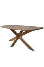 deens ovale eettafel 180, 220 of 240 cm lang, Ophalen of Verzenden, Nieuw, Overige houtsoorten