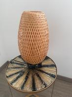 Tafellamp Bamboe/handgemaakt, Zo goed als nieuw, Ophalen
