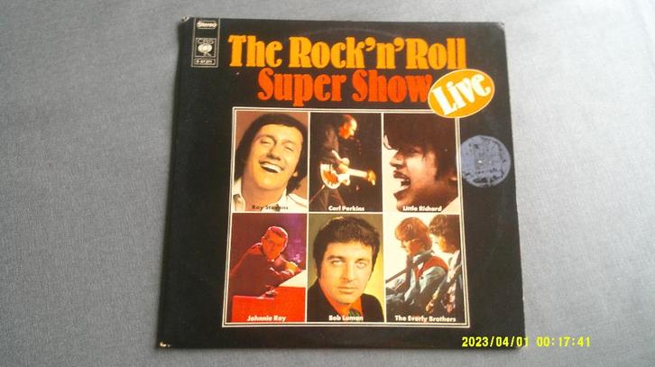 Various – The Rock 'n' Roll super show (2 LP), CD & DVD, Vinyles | Rock, Utilisé, Rock and Roll, Enlèvement ou Envoi