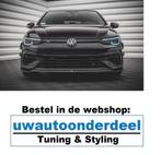 Maxton Design Spoiler Lip Splitter Geschikt Voor Golf 8 R R2, Envoi