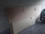 MDF platen 9 mm 122 x 244 cm, Doe-het-zelf en Bouw, Hout en Planken, Ophalen, Gebruikt, Minder dan 25 mm, 200 tot 250 cm