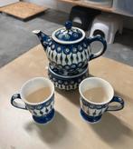 Polish pottery theeservies, Huis en Inrichting, Keuken | Servies, Ophalen, Gebruikt, Keramiek, Overige typen