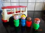fisher price 141,minibusje met popjes*VINTAGE* Met 4 popjes, Kinderen en Baby's, Speelgoed | Fisher-Price, Ophalen of Verzenden